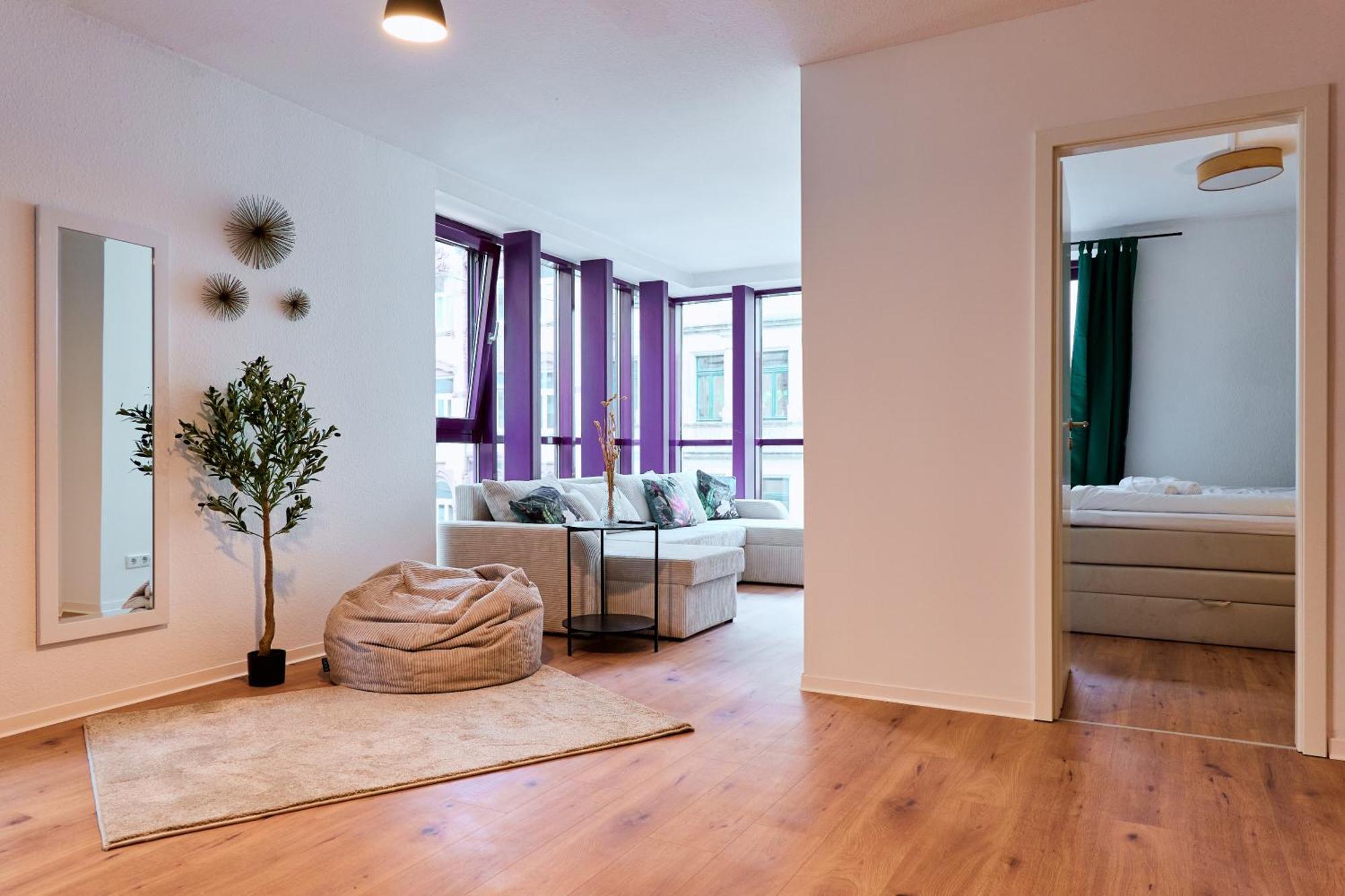 Stylisches Apartment I Fahrstuhl I Bahnhofsnah Érfurt Exterior foto